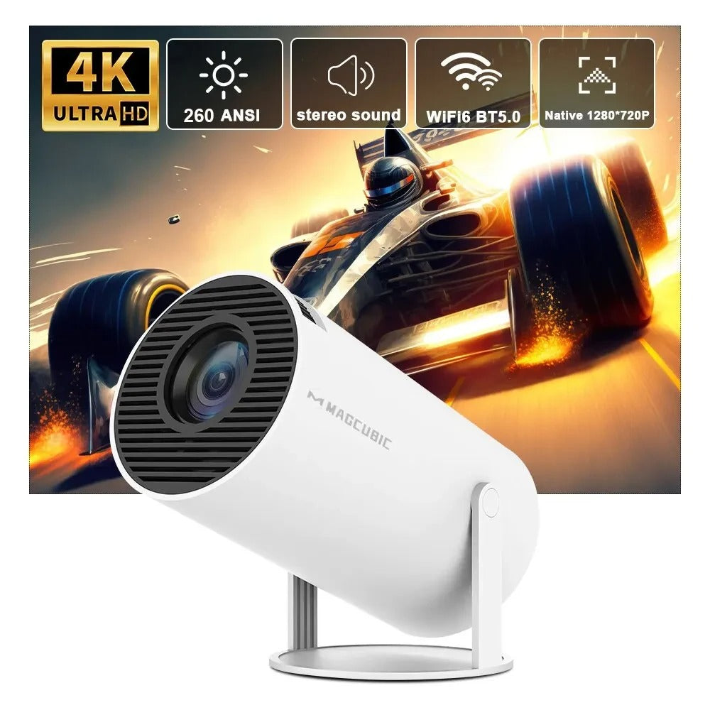 Instric™- Mini Cinematic 4K Projector