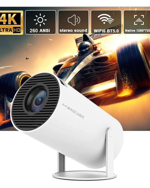 Instric™- Mini Cinematic 4K Projector